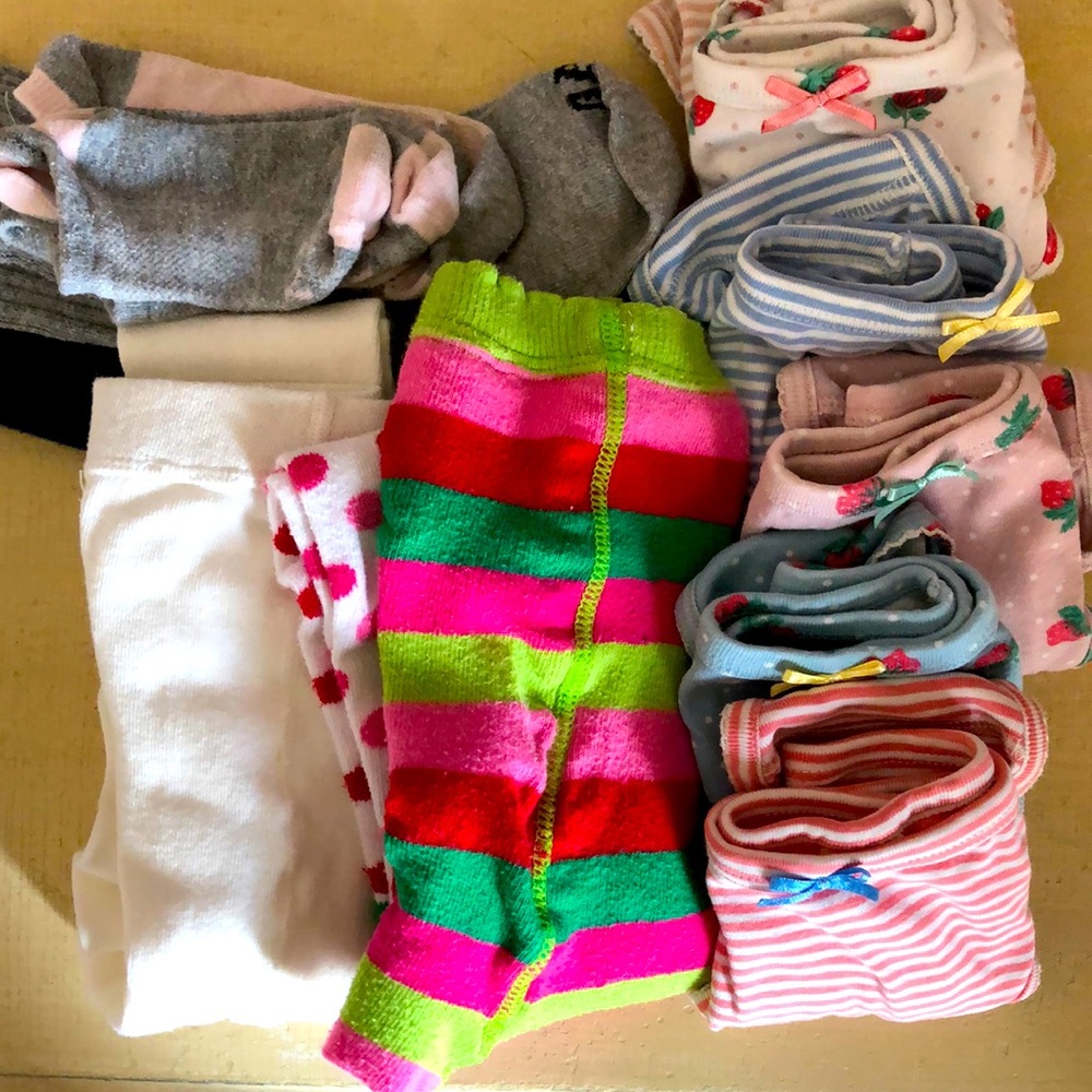 Socks, underwear, tights